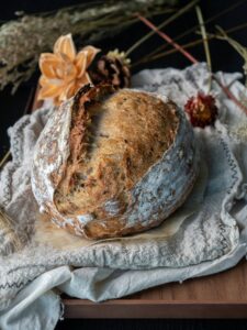 sourdough bread baked loaf